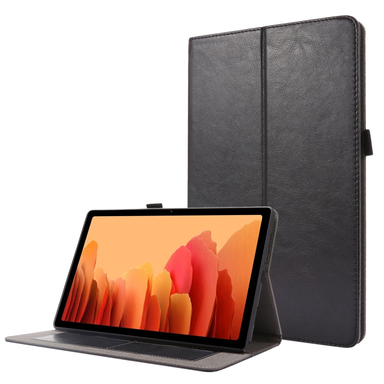 Crazy Horse Texture Horizontal Flip Leather Case with 2-folding Holder & Card Slot, For Samsung Galaxy Tab S8+ / Tab S8 Plus /  Tab S7 FE / Tab S7+ / T970, For Samsung Galaxy Tab A7 (2020), For Samsung Galaxy Tab S8 / Galaxy Tab S7 / SM-870