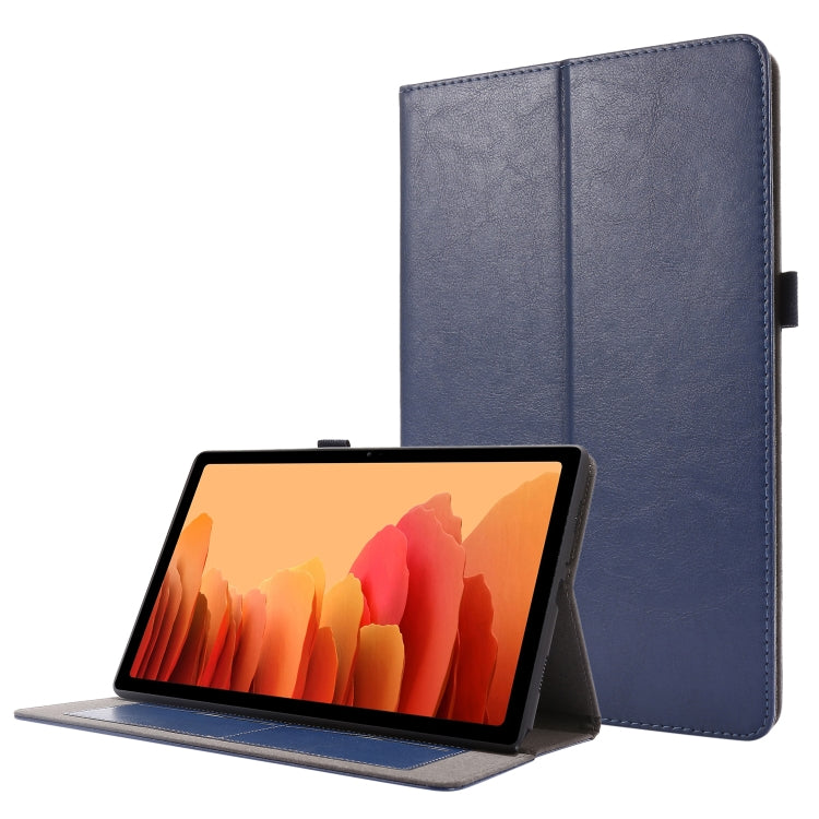 Crazy Horse Texture Horizontal Flip Leather Case with 2-folding Holder & Card Slot, For Samsung Galaxy Tab S8+ / Tab S8 Plus /  Tab S7 FE / Tab S7+ / T970, For Samsung Galaxy Tab A7 (2020), For Samsung Galaxy Tab S8 / Galaxy Tab S7 / SM-870