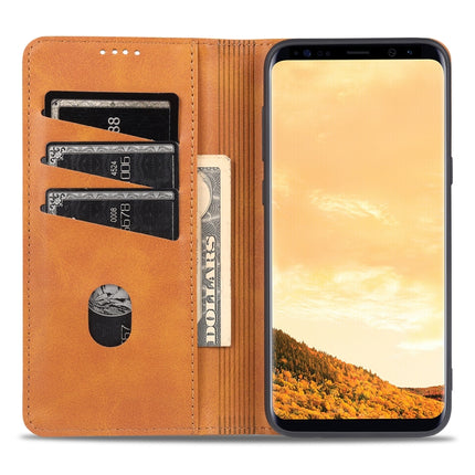 AZNS Magnetic Calf Texture Horizontal Flip Leather Case with Card Slots & Holder & Wallet, For Samsung Galaxy S8, For Samsung Galaxy S8+, For Samsung Galaxy S9, For Samsung Galaxy S9+