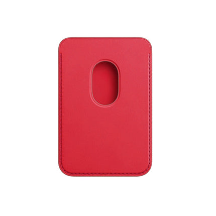 Leather Wallet Pouch Card Holder Card Case with Magsafing Magnetic for iPhone 17-12 Series