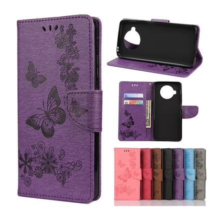 Butterflies Embossing Horizontal Flip Leather Case with Holder & Card Slots & Wallet, For OPPO Realme 7 Pro 5G, For OPPO Reno4 Pro 5G, For Xiaomi Mi 10T Lite 5G