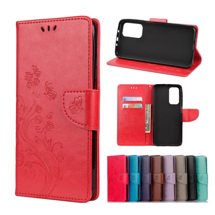 Butterflies Love Flowers Embossing Horizontal Flip Leather Case with Holder & Card Slots & Wallet, For Xiaomi Mi 10T Lite 5G, For Xiaomi Mi 10T Pro 5G, For Xiaomi Mi 10T 5G