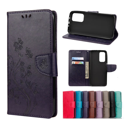 Butterflies Love Flowers Embossing Horizontal Flip Leather Case with Holder & Card Slots & Wallet, For Xiaomi Mi 10T Lite 5G, For Xiaomi Mi 10T Pro 5G, For Xiaomi Mi 10T 5G
