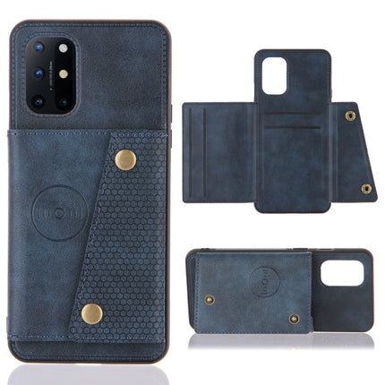 Double Buckle PU + TPU Shockproof Magnetic Protective Case with Card Slots & Holder, For OnePlus 8T, For OPPO F17 Pro, For OPPO Realme 7 5G, For OPPO Realme 7i, For OPPO Realme 7 Pro, For Xiaomi Poco X3