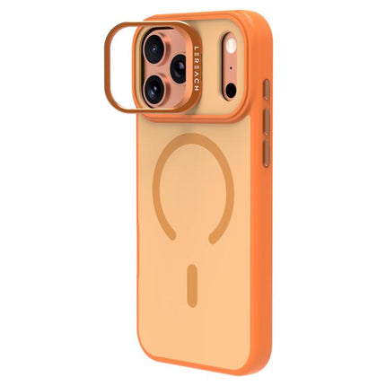 LeReach Le-Luster Series Metal Lens Kickstand Magnetic Phone Case, For iPhone 17 Pro Max, For iPhone 17 Pro