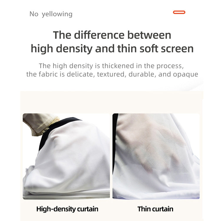 Simple Folding High Density Polyester Projector Film Curtain, 60 inch (4:3) Projection Area: 120x90cm, 72 inch (16:9) Projection Area: 159x90cm, 72 inch (4:3) Projection Area: 146x110cm, 84 inch (16:9) Projection Area: 186x105cm������������������������...