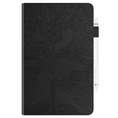 Horizontale Klapphülle aus Leder der Life Tree-Serie mit Halterung, Kartenfächern, Stiftfach und Schlaf-/Weckfunktion, für iPad 9.7 (2018)/(2017), für iPad 10.2/iPad Pro 10,5 Zoll, für iPad mini (2019)/4/3/2/1, für iPad Pro 11 (2020)