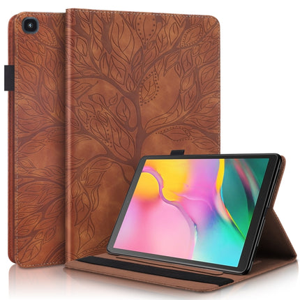 Life Tree Series Horizontal Flip Leather Case with Holder & Card Slots & Pen Slot, For Samsung Galaxy Tab A 10.1 (2019) T510/T515, For Samsung Galaxy Tab A 10.1 (2016) T580/T585, For Samsung Galaxy Tab A 10.5 T590, For Samsung Galaxy Tab S5e 10.5 T720