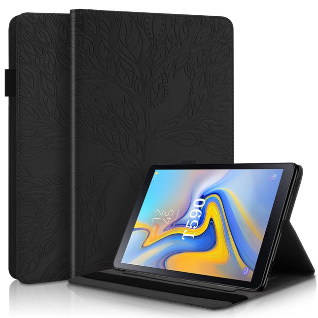 Life Tree Series Horizontal Flip Leather Case with Holder & Card Slots & Pen Slot, For Samsung Galaxy Tab A 10.1 (2019) T510/T515, For Samsung Galaxy Tab A 10.1 (2016) T580/T585, For Samsung Galaxy Tab A 10.5 T590, For Samsung Galaxy Tab S5e 10.5 T720