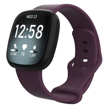 For Fitbit Versa 3 / Sense Silicone Replacement Strap Watchband, Size: S, Size: S