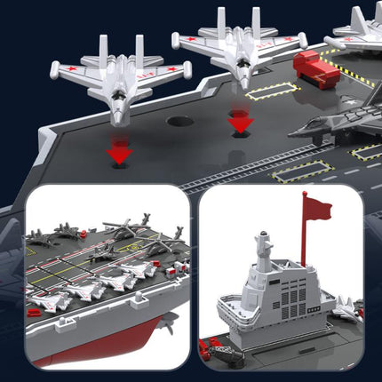 JJR/C S27 Remote Control Aircraft Carrier Toy with Water Cannon