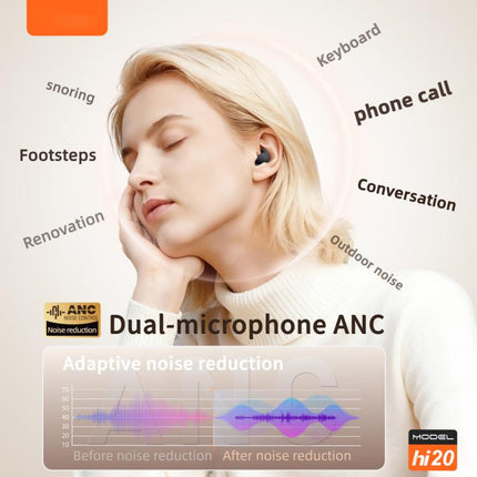 Hileo Hi20 Sleep Noise Reduction Wireless Bluetooth Earphone