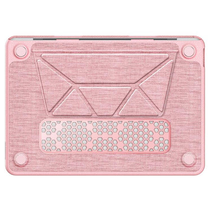 Fabric Texture Pro Magnetic Holder Laptop Protective Case, For MacBook Neo 13 inch 2026 A18 Pro A3404