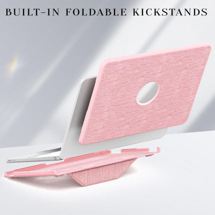 Fabric Texture Pro Magnetic Holder Laptop Protective Case, For MacBook Neo 13 inch 2026 A18 Pro A3404