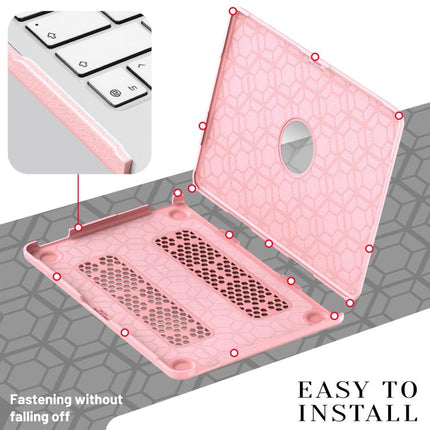 Fabric Texture Pro Magnetic Holder Laptop Protective Case, For MacBook Neo 13 inch 2026 A18 Pro A3404