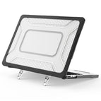 For MacBook Air 13.6 inch 2022/2024/2025/2026 / Transparent Black