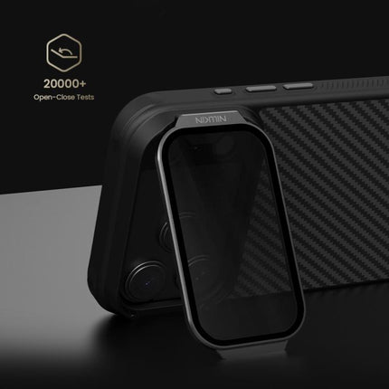 NILLKIN CarboProp Translucent Black CamShield Magnetic Phone Case, For iPhone 17 Pro Max, For iPhone 17 Pro