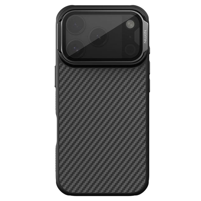 NILLKIN CarboProp Translucent Black CamShield Magnetic Phone Case, For iPhone 17 Pro Max, For iPhone 17 Pro