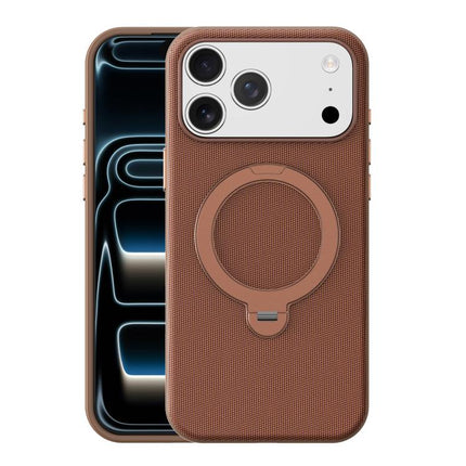 Tech Fabric 360 Rotation Holder Magnetic Phone Case with AI Camera Button, For iPhone 17 Pro Max, For iPhone 17 Pro, For iPhone 17, For iPhone Air