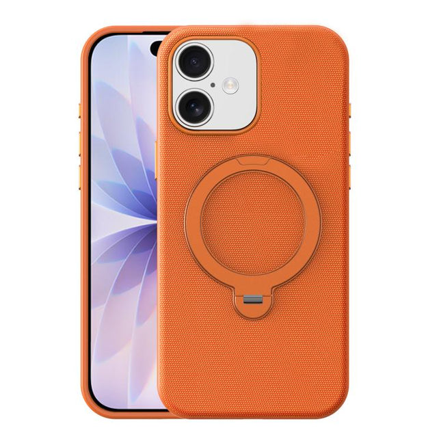 Tech Fabric 360 Rotation Holder Magnetic Phone Case with AI Camera Button, For iPhone 17 Pro Max, For iPhone 17 Pro, For iPhone 17, For iPhone Air