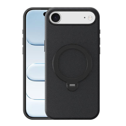 Tech Fabric 360 Rotation Holder Magnetic Phone Case with AI Camera Button, For iPhone 17 Pro Max, For iPhone 17 Pro, For iPhone 17, For iPhone Air