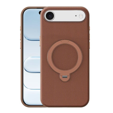 Tech Fabric 360 Rotation Holder Magnetic Phone Case with AI Camera Button, For iPhone 17 Pro Max, For iPhone 17 Pro, For iPhone 17, For iPhone Air