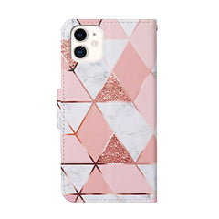 Colored Drawing Pattern Horizontal Flip Leather Case with Holder & Card Slots & Wallet, For iPhone 12 mini, For iPhone 12 / 12 Pro