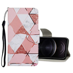 Colored Drawing Pattern Horizontal Flip Leather Case with Holder & Card Slots & Wallet, For iPhone 12 / 12 Pro