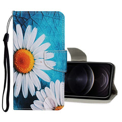 Colored Drawing Pattern Horizontal Flip Leather Case with Holder & Card Slots & Wallet, For iPhone 12 / 12 Pro