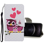 For iPhone 12 / 12 Pro / Familia de búhos