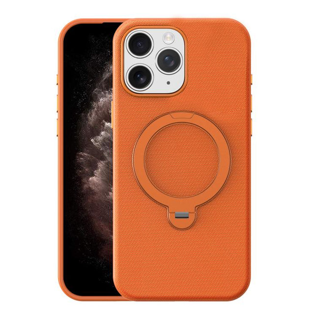 Tech Fabric 360 Rotation Holder Magnetic Phone Case, For iPhone 11 Pro Max, For iPhone 11