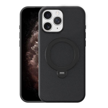 Tech Fabric 360 Rotation Holder Magnetic Phone Case, For iPhone 11 Pro Max, For iPhone 11