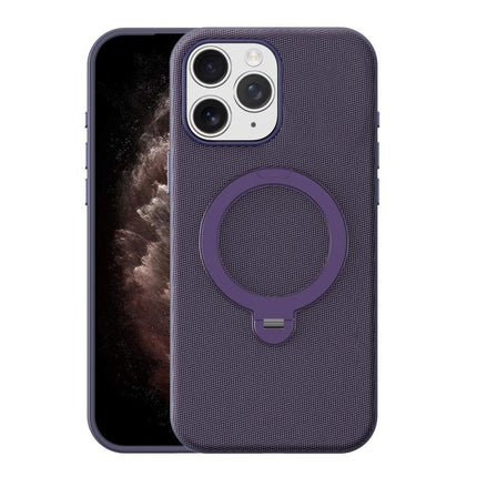 Tech Fabric 360 Rotation Holder Magnetic Phone Case, For iPhone 11 Pro Max, For iPhone 11