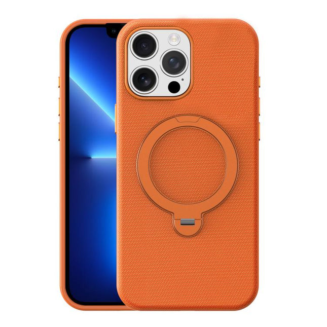 Tech Fabric 360 Rotation Holder Magnetic Phone Case, For iPhone 14 Pro, For iPhone 14 Pro Max, For iPhone 13 Pro Max, For iPhone 13 Pro