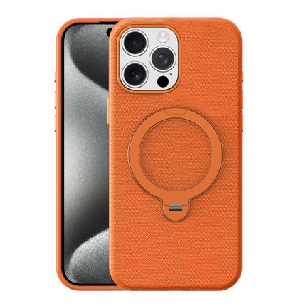 Tech Fabric 360 Rotation Holder Magnetic Phone Case, For iPhone 15 Pro Max, For iPhone 15 Pro, For iPhone 15, For iPhone 14