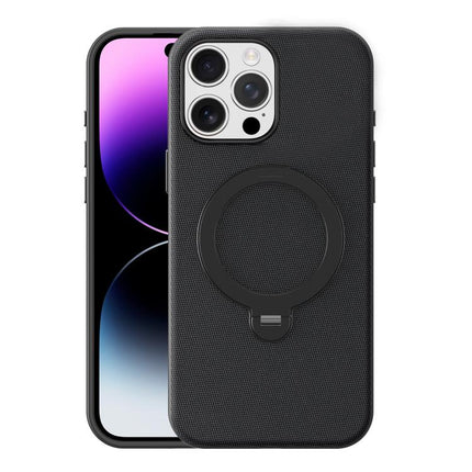 Tech Fabric 360 Rotation Holder Magnetic Phone Case, For iPhone 14 Pro, For iPhone 14 Pro Max, For iPhone 13 Pro Max, For iPhone 13 Pro