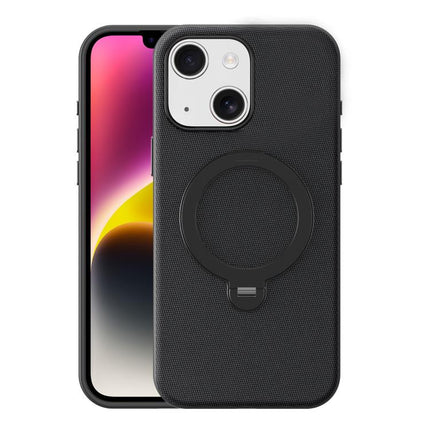 Tech Fabric 360 Rotation Holder Magnetic Phone Case, For iPhone 15 Pro Max, For iPhone 15 Pro, For iPhone 15, For iPhone 14