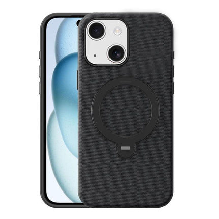 Tech Fabric 360 Rotation Holder Magnetic Phone Case, For iPhone 15 Pro Max, For iPhone 15 Pro, For iPhone 15, For iPhone 14