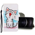 For iPhone 12 / 12 Pro / Red Mouth Cat