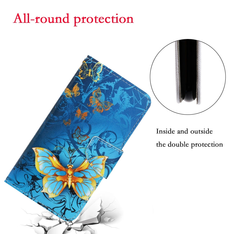 3D Colored Drawing Horizontal Flip PU Leather Case with Holder & Card Slots & Wallet, For iPhone 12 / 12 Pro