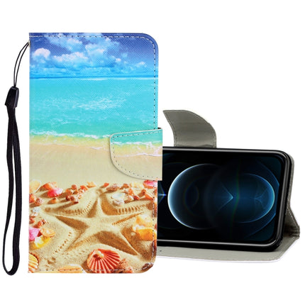 3D Colored Drawing Horizontal Flip PU Leather Case with Holder & Card Slots & Wallet, For iPhone 12 Pro Max