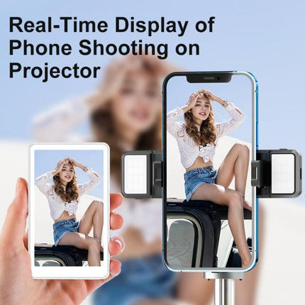 RK-Y40i Touch Type Magnetic Wireless Mobile Phone Selfie Screen Projector