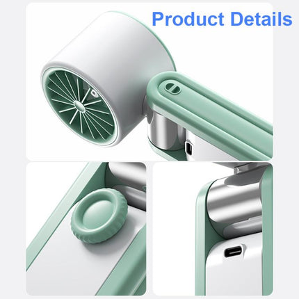 Y30 Portable Mini Tri-Fold Handheld Digital Display Cooling Fan