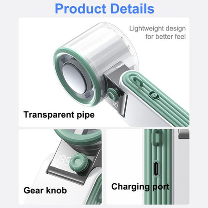 Y31 Portable Mini Foldable Handheld Digital Display Cooling Fan