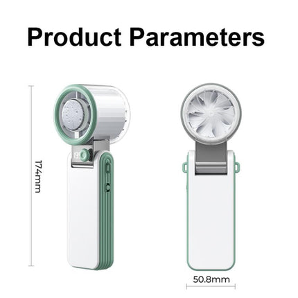 Y31 Portable Mini Foldable Handheld Digital Display Cooling Fan
