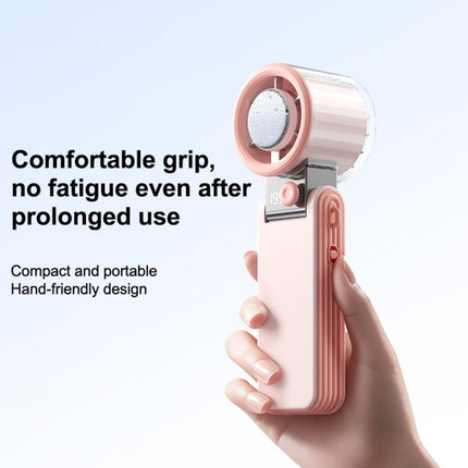 Y31 Portable Mini Foldable Handheld Digital Display Cooling Fan