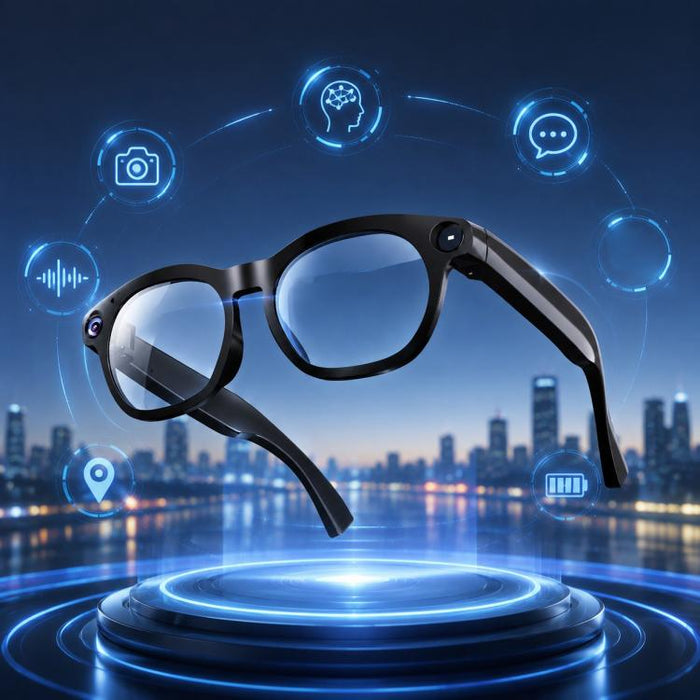 CY03 Smart AI Glasses with 8MP HD Camera, Wi-Fi & AI Voice Assistant