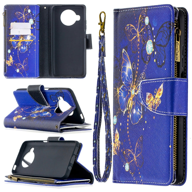 Colored Drawing Pattern Zipper Horizontal Flip Leather Case with Holder & Card Slots & Wallet, For Xiaomi Mi 10T Lite 5G, For Xiaomi Mi Poco X3