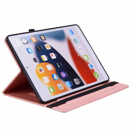 Floral Embossed Pattern Vegan Leather Tablet Case, For iPad Pro 12.9 2020 2021