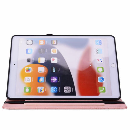 Floral Embossed Pattern Vegan Leather Tablet Case, For iPad Pro 12.9 2020 2021